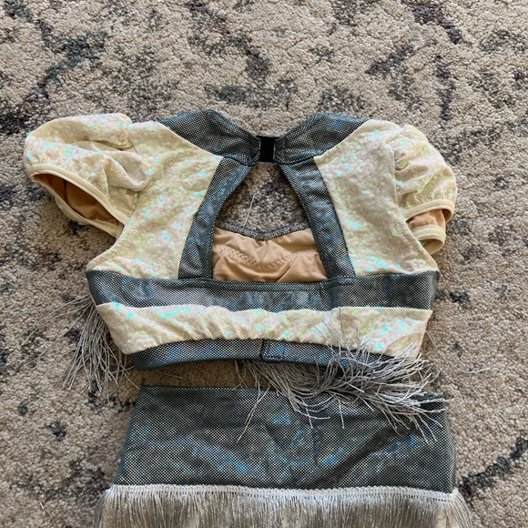 Custom Two Piece Beyoncé Inspired Dance Costume - Picture 5 of 7